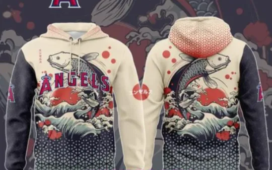 Discover Angels Japanese Heritage Night 2025 Hoodie All over print