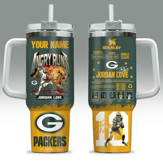 Discover Green Bay Custom Cup 40 oz Tumbler With Handle TH