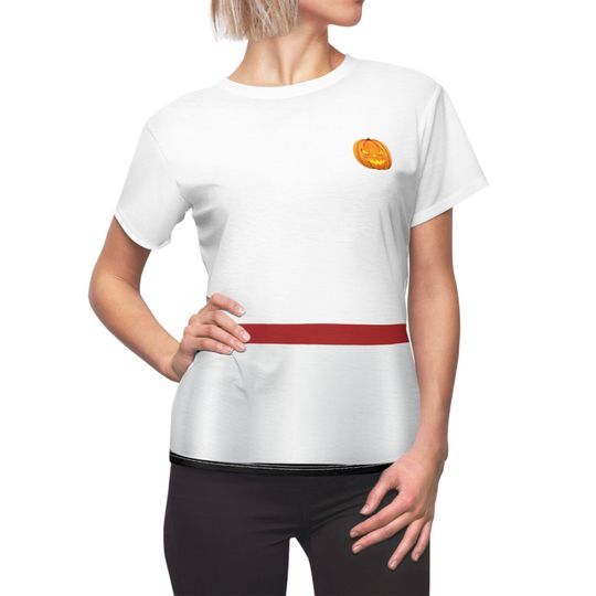 Zero Inspired Women's Shirt, The Nightmare Before Christmas Character Halloween Town Adult Cosplay