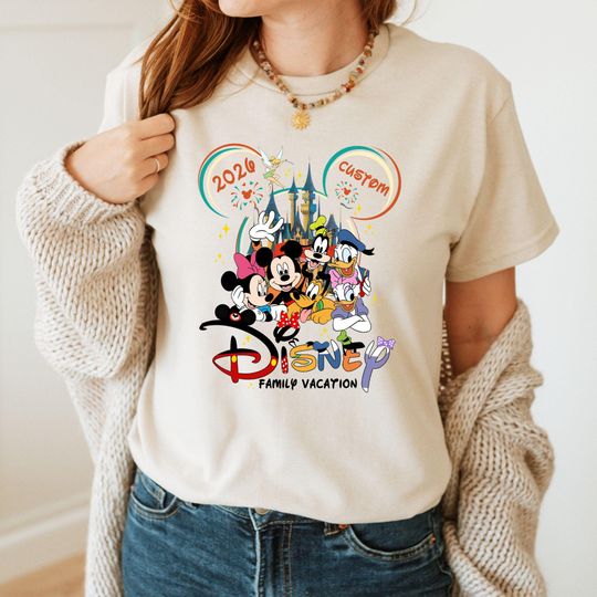 Discover Disney Family Trip 2026 T-Shirt, Disney Family T-Shirt 2026, Disneyland Trip T-Shirt, Disney Family Vacation 2026 T-shirt, 2026 Disney Shirt