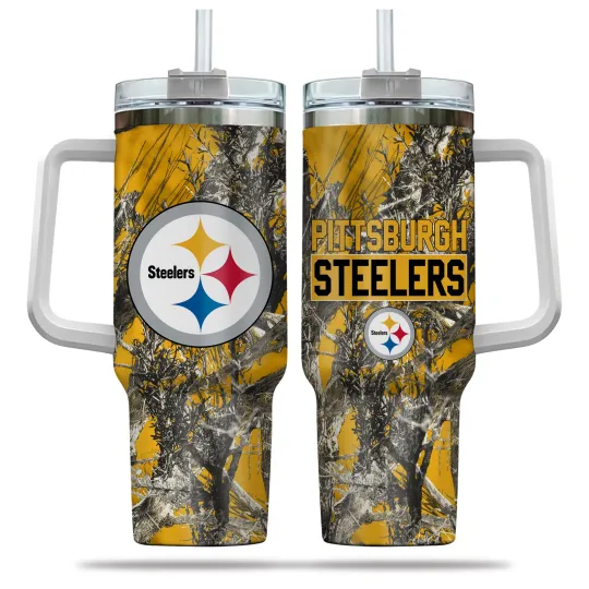 Discover Pittsburgh Football Hunting Custom Cup 40 oz Tumbler With Handle
