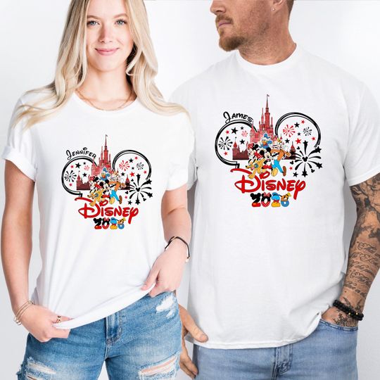 Discover Custom Disney Family Trip Shirt, Mickey&Friends 2026 Trip Tee, Disneyworld Vacation T-Shirt, Magic Kingdom Matching Shirt