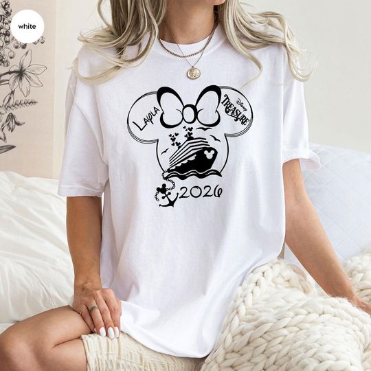 Discover Personalized Disney Treasure Cruise Shirt 2026  Custom Family Vacation Tee  Matching Disney Cruise Group Shirts