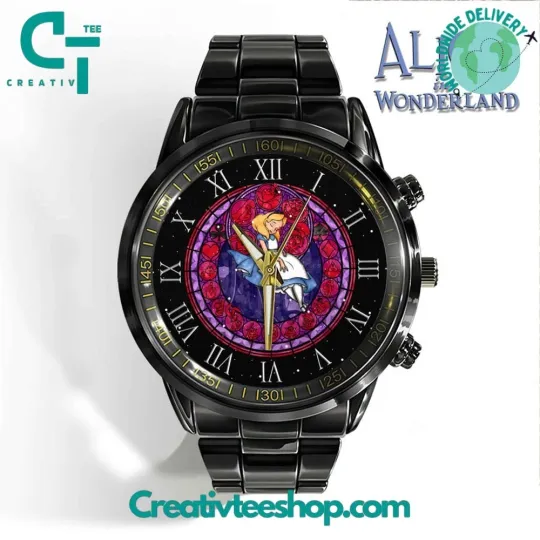 Discover Alice in Wonderland Stainless Steel Watch