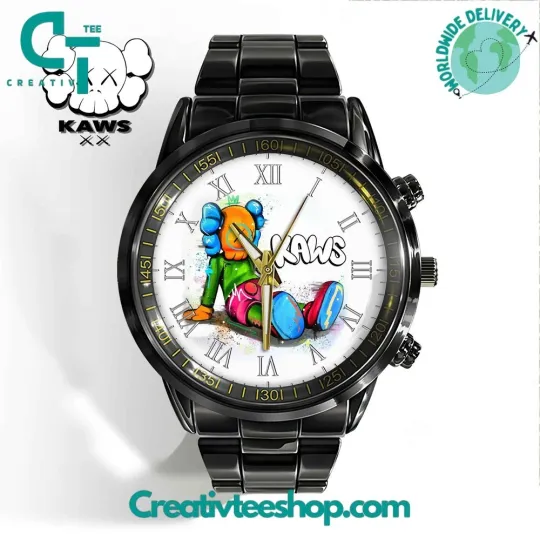 Discover Kaws Stainless Steel Watch for Accessories and Jewelry