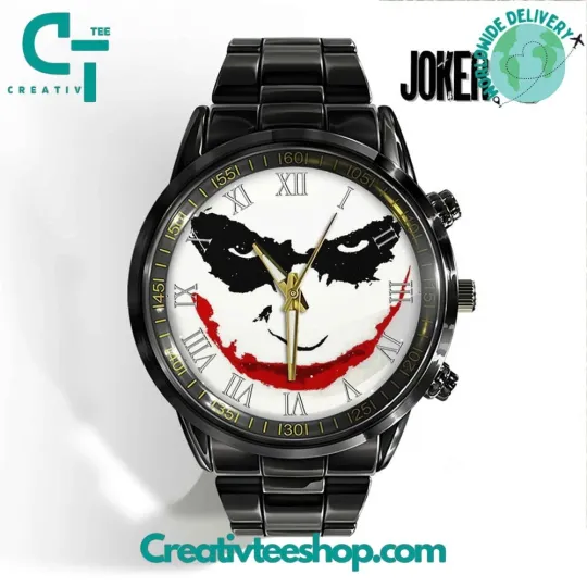 Discover Joker Stainless Steel Watch for Accessories and Jewelry