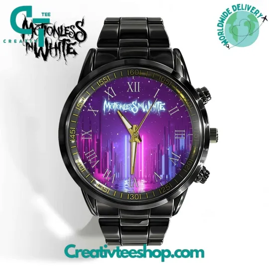 Discover Motionless in White Stainless Steel Watch