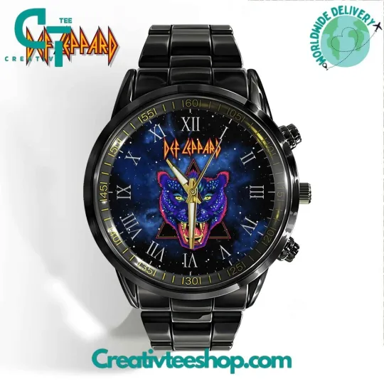 Discover Def Leppard Stainless Steel Watch
