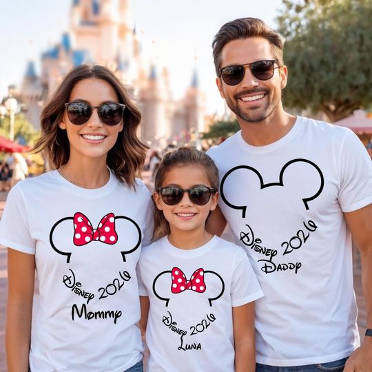 Discover Custom Disney Trip 2026 Shirt, Disney Trip shirt, Disney Family Vacation Shirt, Disney Family Matching Shirt, disney world family shirt 2026