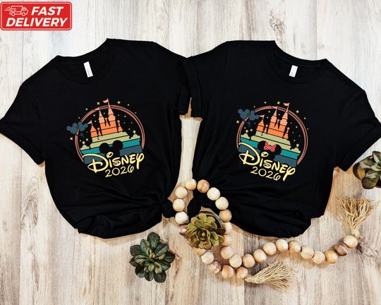 Discover Custom Disneyworld 2026  Family Trip Shirt, Disney Family Vacation Shirt, Personalized Family Matching Shirt, Disney Custom 2026 Shirts
