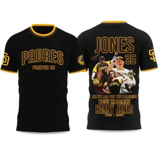 Discover San Diego Baseball Tribute Thank You 1950-2025 Tee 3D