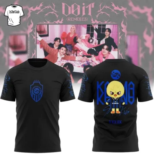 Discover Do It Remixes Collection K-Pop Inspired Graphic Edition T-Shirt 3D