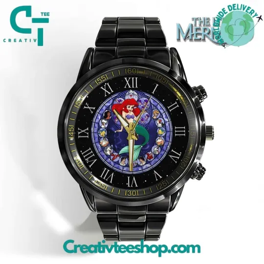 Discover The Little Mermaid Stainless Steel Watch
