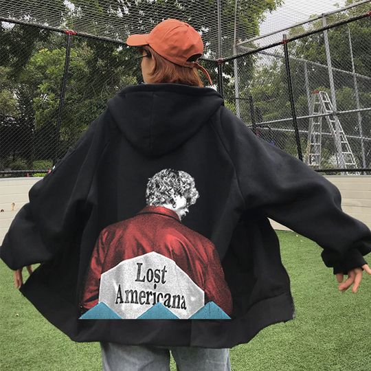 MGK Lost Americana Tour Machine Gun Kelly Zipper Hoodie