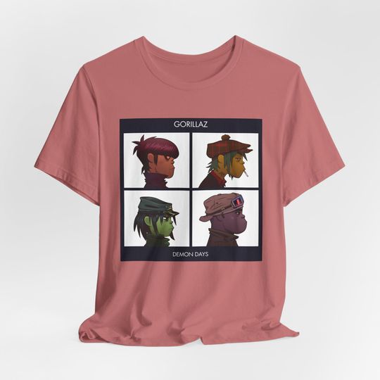 Discover Gorillaz Album Cover Parody T-Shirt | Band Art Tee