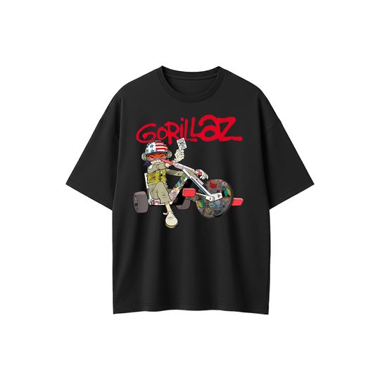 Discover Gorillaz Noodle Trike Shirt  Band Tee