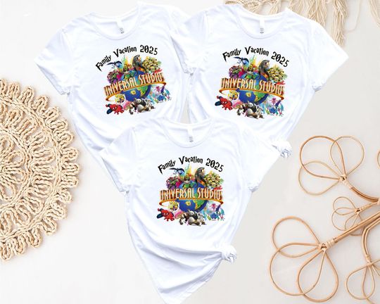 Discover Disney Universal Studios Family Vacation Shirt, Universal Studios 2026 Trip Shirt, Family Trip Matching Tee, Universal Studios Group Shirt