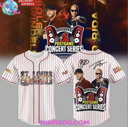 Discover Yc St.Louis Cardinal 2025 Postgame Concert Series Baseball Jersey