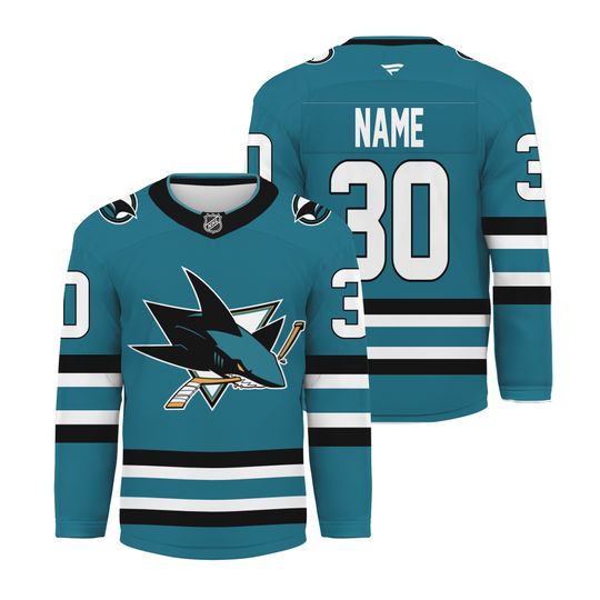 NHL Jersey San Jose Sharsk (every player and size available) -exemple picture