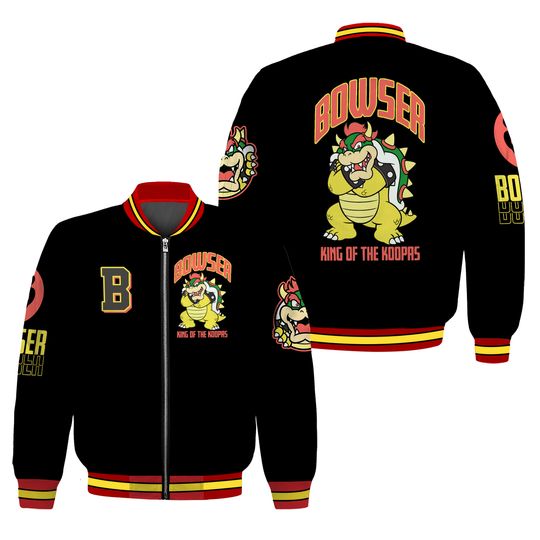 Nintendo Super Mario Boys' Bomber Jacket