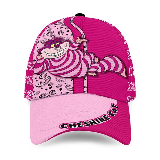 Cheshire Cat Hat, Cheshire Classic Cap, Disney Cheshire Cat Baseball Cap, Cheshire Disneyland Cap Hats, Alice In Wonderland Hat