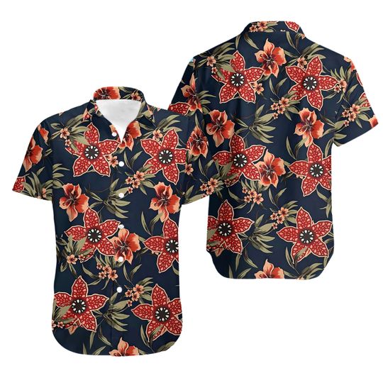 Stranger Things Hawaiian Shirt, Summer Stranger Things Button Shirt