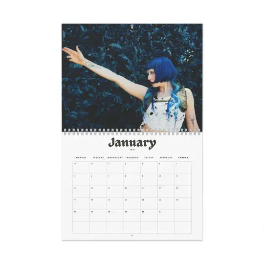 2026 Wall Calendar - Ashnikko Inspired - Music Gifts - Pop Alternative Artist