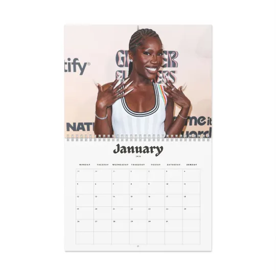 Discover 2026 Wall Calendar - Doechii Inspired - Rap Hip Hop Music Artist