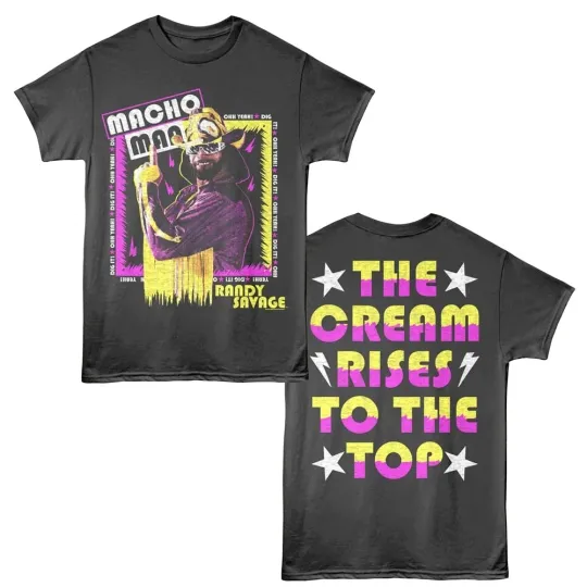 Discover Macho Man Cream Rises to the Top Men's Double Sided T-Shirt