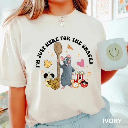 Discover Disney Ratatouille Little Chef Remy The Snack Ivory Comfort Colors T-shirt