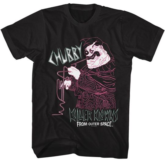 Killer Klowns From Outer Space Chubby Black T-Shirt