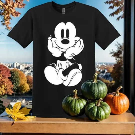 Discover Mickey Mouse Thinking T-Shirt for Men Women