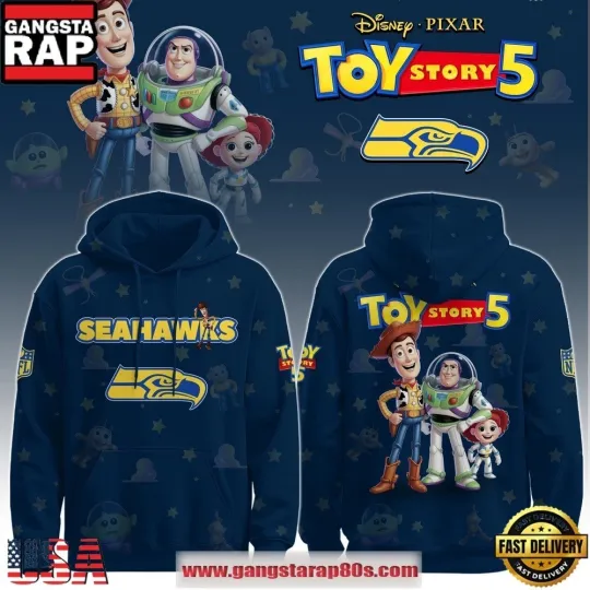 Discover SEATTLE TEAM X TOY STORE, 3D HOODIE, ALL OVER PRINT