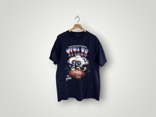 Discover VINTAGE 90's Tennessee Titans Shirt