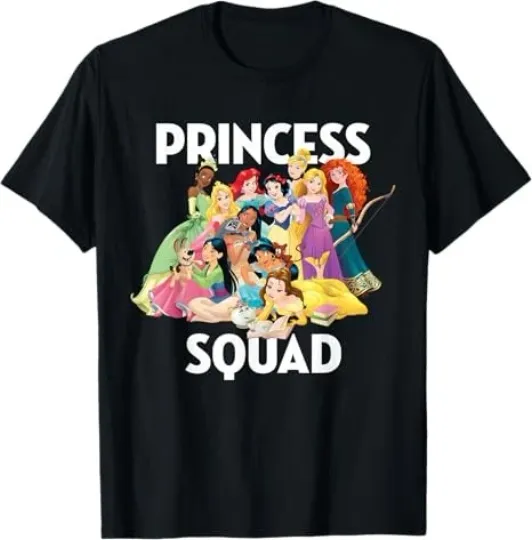 Discover Disney Princess Squad T-Shirt for Men Women
