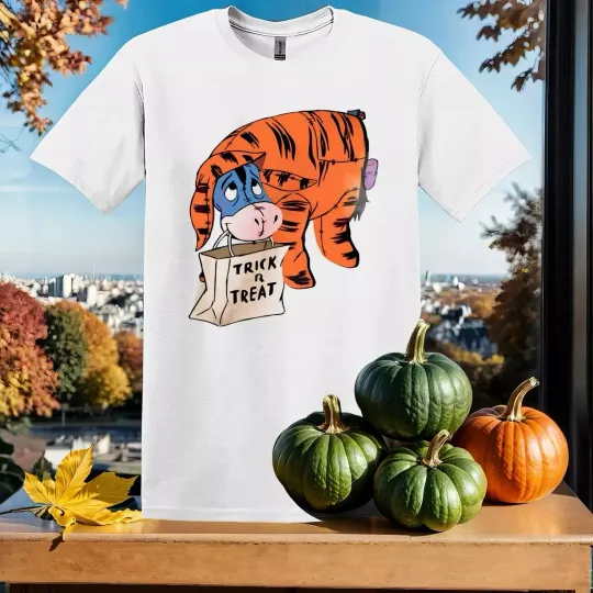 Discover Halloween Eeyore With T-Shirt for Men Women