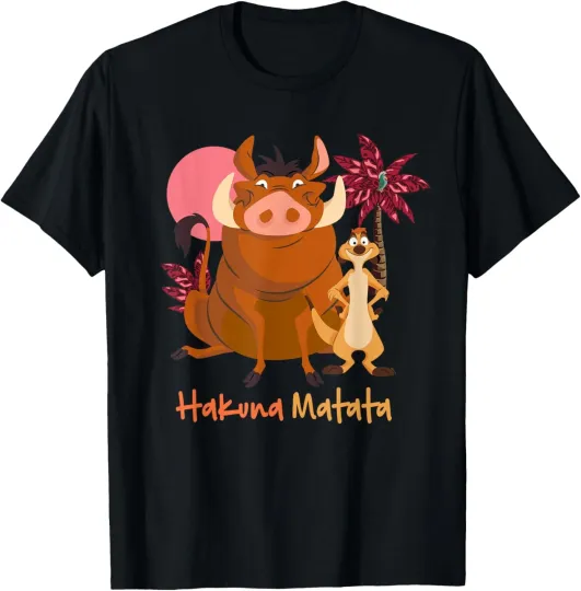 Disney The Lion King Timon & Pumbaa Hakuna Matata T-Shirt