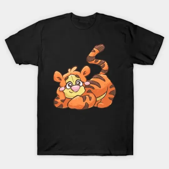 Discover Disney Chibi Cute Tigger Winnie Poo T-Shirt for Men Women