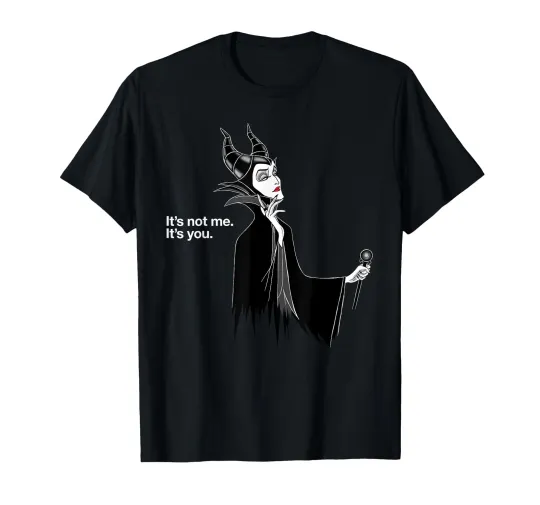 Discover Disney Maleficent It's Not Me It's You T-Shirt for Men Women