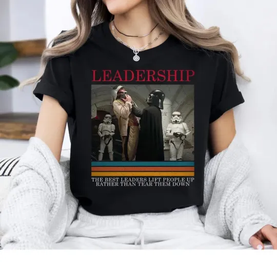 Discover Disney Star Wars Leadership Darth Vader T-Shirt for Men Women