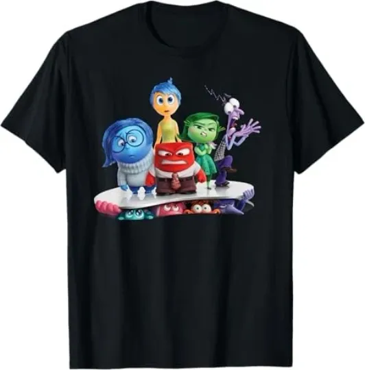 Discover Disney Inside Out 2 Emotional Group T-Shirt for Men Women