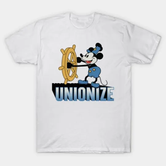 Discover Disney Steamboat Willie T-Shirt for Men Women