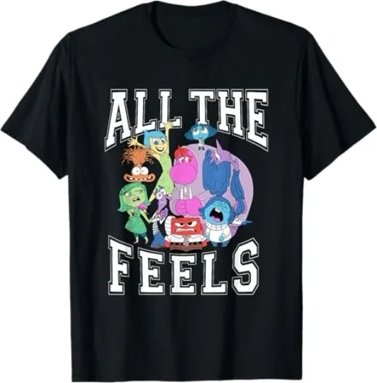 Discover Disney Inside Out 2 All The Feels T-Shirt for Men Women