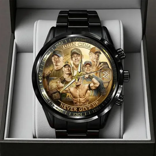 Discover 1John Cena Black Stainless Steel Watch