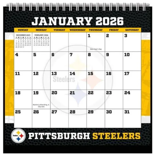 Discover Pittsburgh Football 2026 Calendar