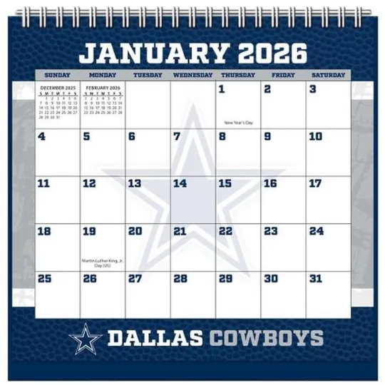 Discover Dallas Football 2026 Calendar