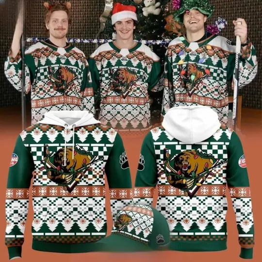 Discover Grizzlies Ugly Christmas Sweaters Hoodie