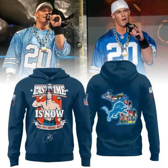 Discover Lions x Cena Thank You For Memories Hoodie