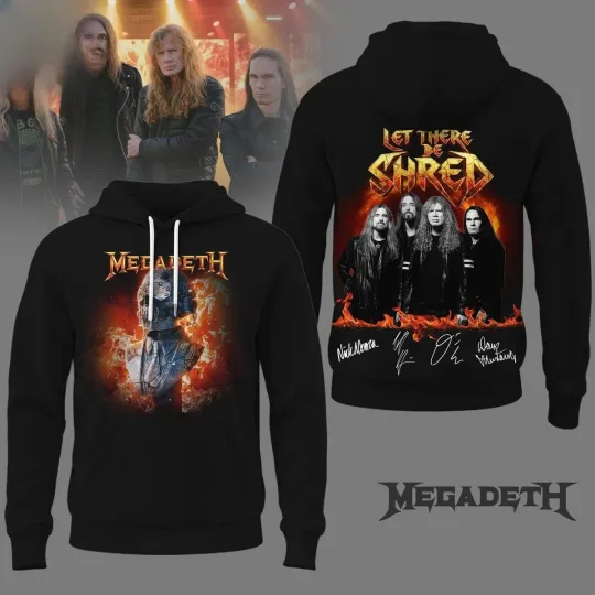 Discover Megadeth Let There Be Shred Hoodie