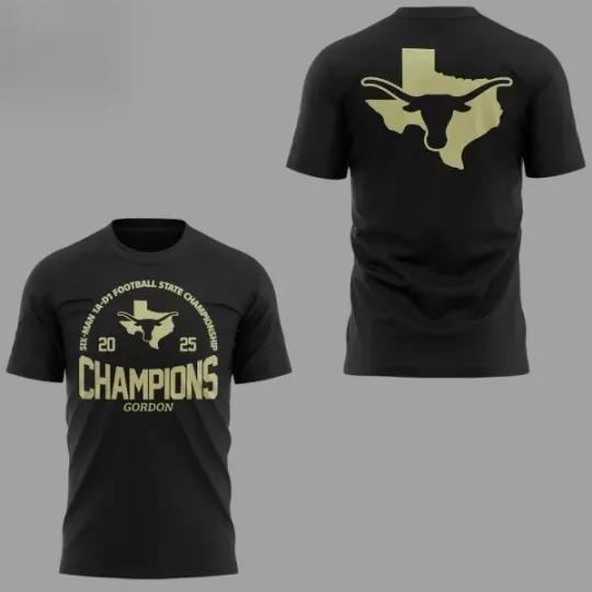 Discover Gordon Champions Limited Edition T-Shirt 2D